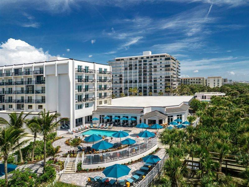 Hilton Garden Inn Cocoa Beach-Oceanfront, Fl Экстерьер фото