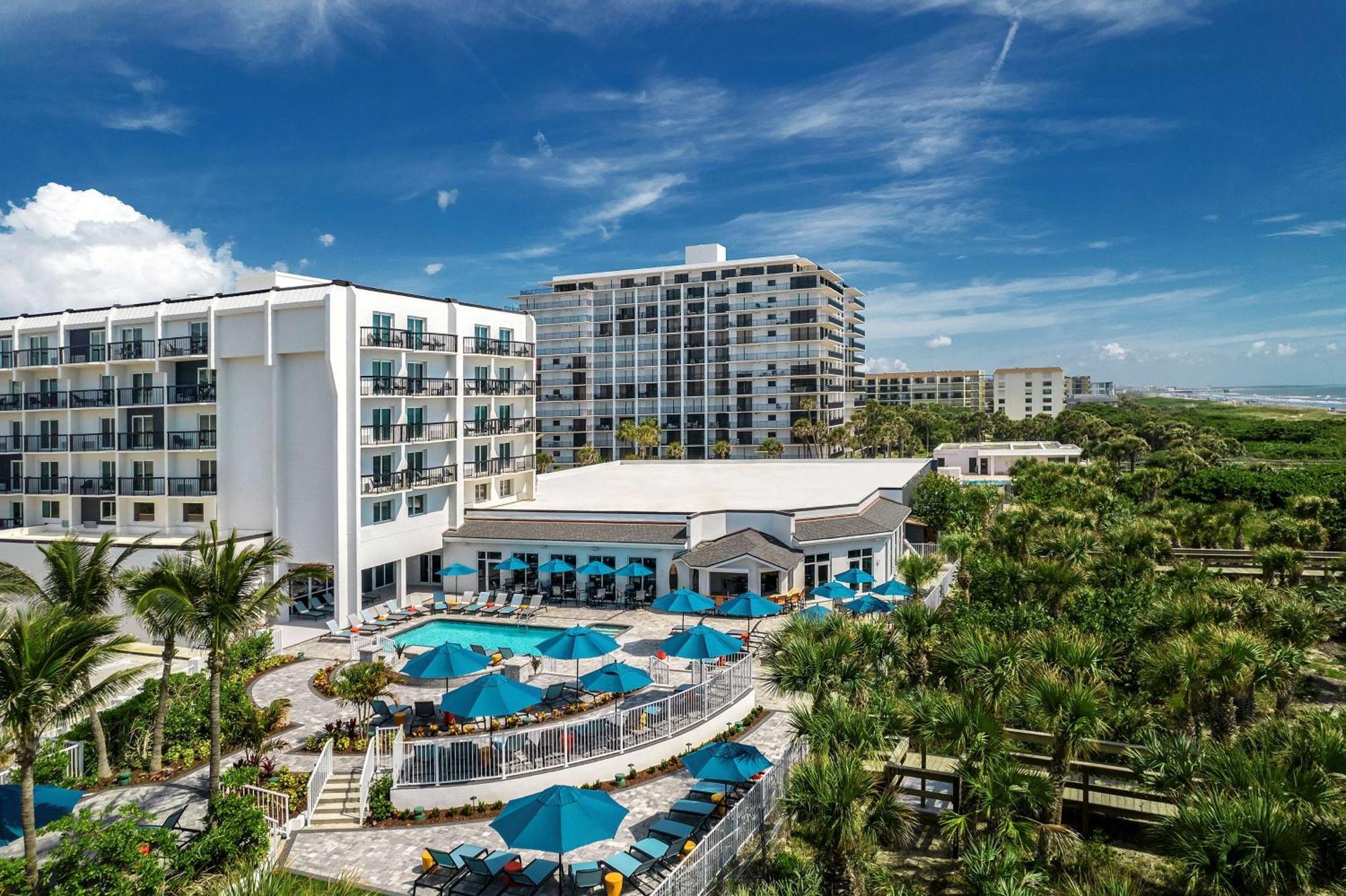 Hilton Garden Inn Cocoa Beach-Oceanfront, Fl Экстерьер фото